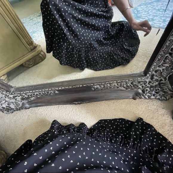 vintage 70s Candi Jones halter dress little ditzy bows - Picture 14 of 16